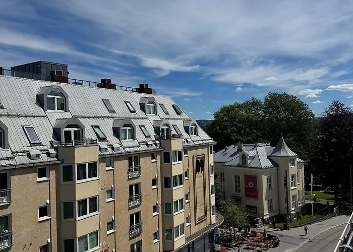 شقة Modern Penthouse, Centrally Located At Bogstadveien